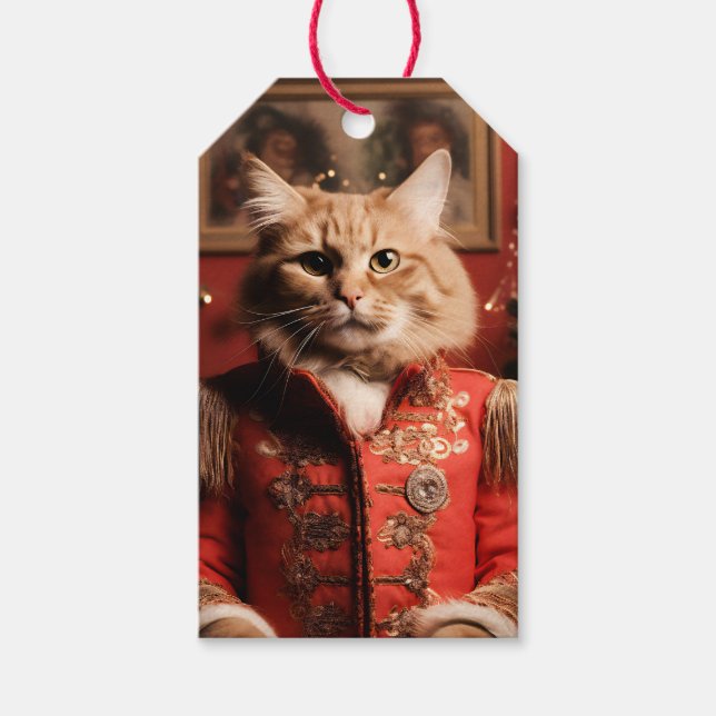 Etiqueta Para Presente Gato de Pimenta Sgt (Frente)
