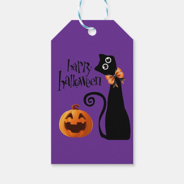 Etiqueta Para Presente gato sanduíche (Frente)