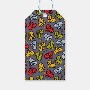 Etiqueta Para Presente Gatos e bananas