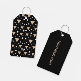 Etiqueta Para Presente Geometria Luxe