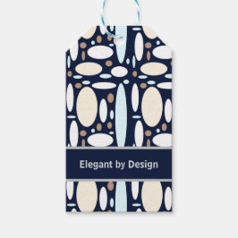 Etiqueta Para Presente Geometric Elegance