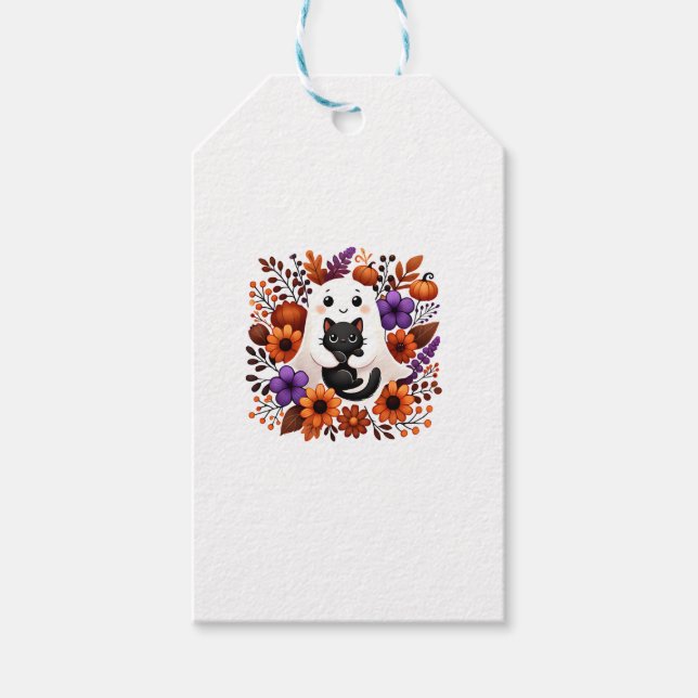 Etiqueta Para Presente Ghost Ghost Design (Frente)