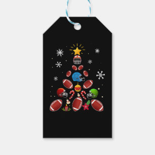 Etiqueta Para Presente Gift do jogador de futebol de Natal de Futebol do