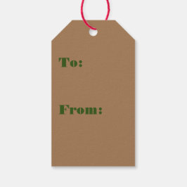 Etiqueta Para Presente #GiftTag #ShippingTag #PackageTag #ParcelTag