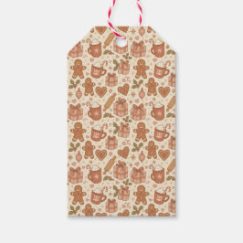 Etiqueta Para Presente Gingerbread Joy