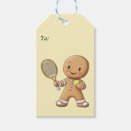 Etiqueta Para Presente Gingerpão Tênis Grand Slam 🎾 🎄 texto personaliza