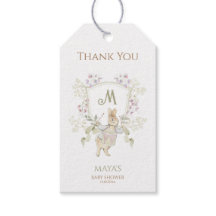 Gingham Peter o Chá de fraldas do Monograma do Coe