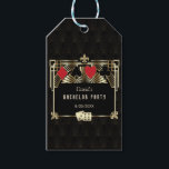 Etiqueta Para Presente Glam Las Vegas Casino Royale Bachelor Party<br><div class="desc">Os temas do Excelente de cartão Real, Vintage Gatsby e Casino. Ele apresenta um Gatsby Excelente, a antiga forma do estilo da Deco da Arte de Hollywood de 1920, o ouro falso real, freer-de-lis, fontes vintage, também, jogando roupas de cartas com bordas ouros. Use a ferramenta Personalizar para adicionar suas...</div>