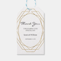 Glitter Geométrico Modern Weding Favor Obrigado