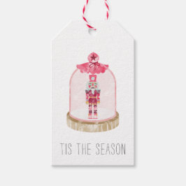 Etiqueta Para Presente Globo de Nutcracker de Natal Brinquedo Soldier Sno
