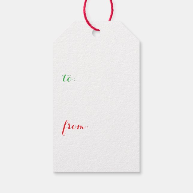 Etiqueta Para Presente Gnome  (Verso)