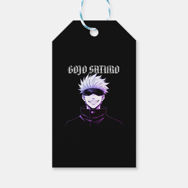 Etiqueta Para Presente Gojo Satoru (Frente)