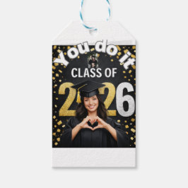 Etiqueta Para Presente Golden Graduation Celebration Card – Congratulatio