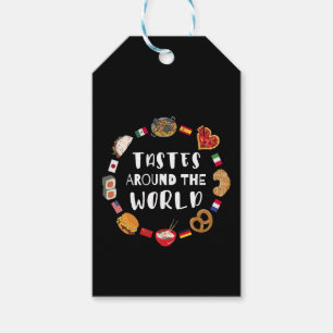 Etiqueta Para Presente Gosto pelo mundo