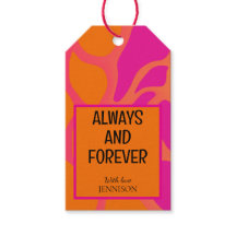 Gradiente Rosa Laranja e Quente Sempre e Para Semp