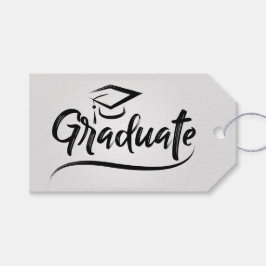 Etiqueta Para Presente Graduar com Chapéu de Formatura