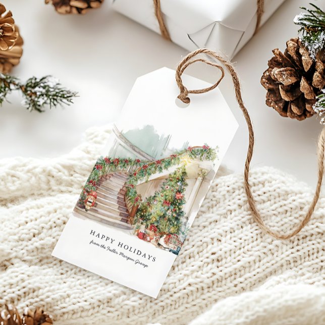 Etiqueta Para Presente Grand Hotel Escadaria de Natal (Criador carregado)
