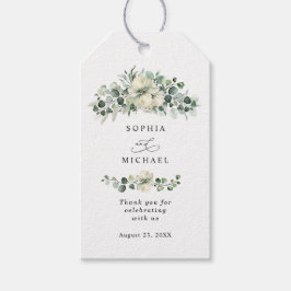 Etiqueta Para Presente Greenery Eucalyptus Wedding