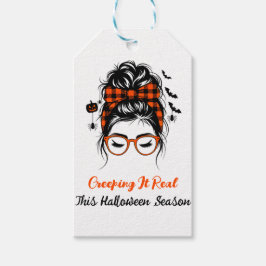 Etiqueta Para Presente Gritando De Verdade Esta Época De Halloween