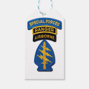 Etiqueta Para Presente Grupo das Forças Especiais Green Berets SF SOF SFG