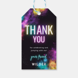 Etiqueta Para Presente Grupo Trampoline Obrigado