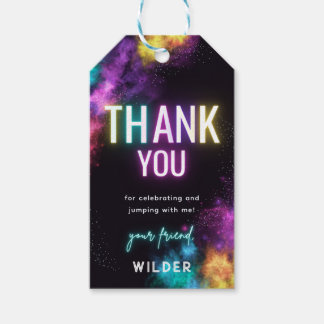 Etiqueta Para Presente Grupo Trampoline Obrigado