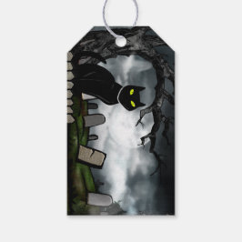 Etiqueta Para Presente Halloween de Graveyard Halloween