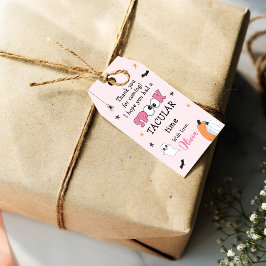 Etiqueta Para Presente Halloween Girl Birthday Spooky Ghost Bonito