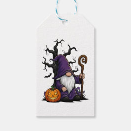 Etiqueta Para Presente Halloween Gnome Gift Tag