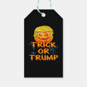 Etiqueta Para Presente Halloween Trumpkin Classic