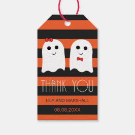 Etiqueta Para Presente Halloween Wedding Giveaway Obrigado Tag
