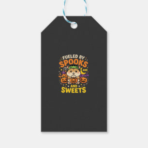 Etiqueta Para Presente Hamster de Halloween Alimentado por Espíritos e Do
