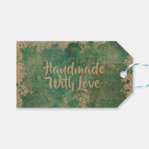 Etiqueta Para Presente Handmade com Tag do amor