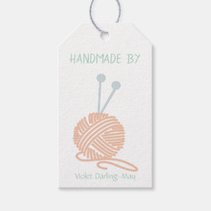 Etiqueta Para Presente Handmade perto - fio para confecção de malhas e