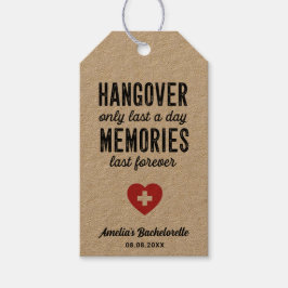 Etiqueta Para Presente Hangover Somente Últimas Memórias do Dia Último pa