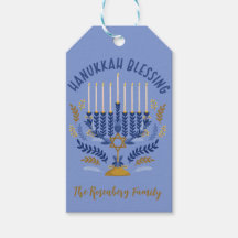 Hanukkah Bênção personalizada
