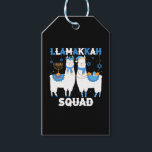 Etiqueta Para Presente Hanukkah Llama Christmas Happy Llamakah Squad Cute<br><div class="desc">Funny llama alpaca Menorah gifts for women and men,  teens,  kids,  girls,  boys who love Hannukah,  Channukah Jewish Holidays,  Happy Llamakah,  Jewish llama Christmas stockings. Ideal gift for Christmas,  St. Nick,  New Year,  birthday gift and other holidays.</div>