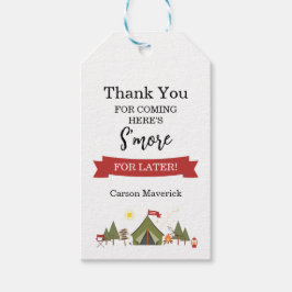 Etiqueta Para Presente Happy Camper Adventure Birthday