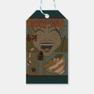 Etiqueta Para Presente Happy food
