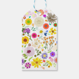 Etiqueta Para Presente Harmonia floral em Springtime