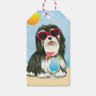 Etiqueta Para Presente Havanês de Verão