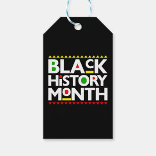 Etiqueta Para Presente História Negra Mês Melanin Rei Rainha Sista Bruh