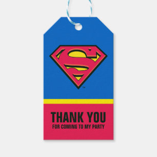 Etiqueta Para Presente HISTÓRIAS EM QUADRINHOS DC Superman Logotipo