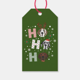 Etiqueta Para Presente Ho Ho Grande Dane Feliz Natal