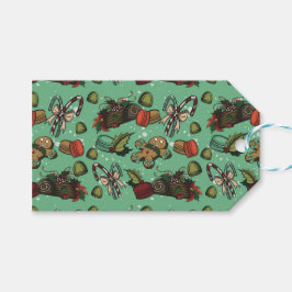 Etiqueta Para Presente Holiday Sweets- Mint (Color)