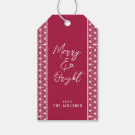 Etiqueta Para Presente Holiday Wrapping ASANOHA Japonês Kimono