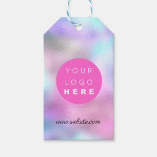 Etiqueta Para Presente Holografo de descrição do produto de logotipo da