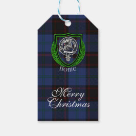 Etiqueta Para Presente Home Scottish Clan Tartan & Crest
