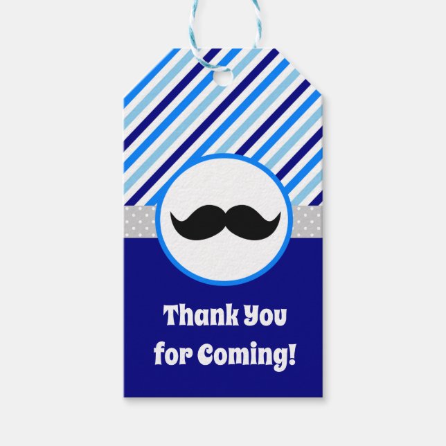 Etiqueta Para Presente Homem Pequeno, Obrigado. (Frente)