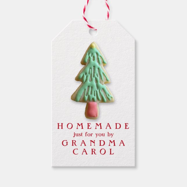 Etiqueta Para Presente Homemade Personalizada Apenas Para O Seu Natal (Frente)